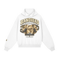 Bandhead Blueprint Cymbal Heavyweight Hoodie — white front