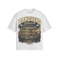 Bandhead Blueprint Trumpet Heavyweight Tee — front view