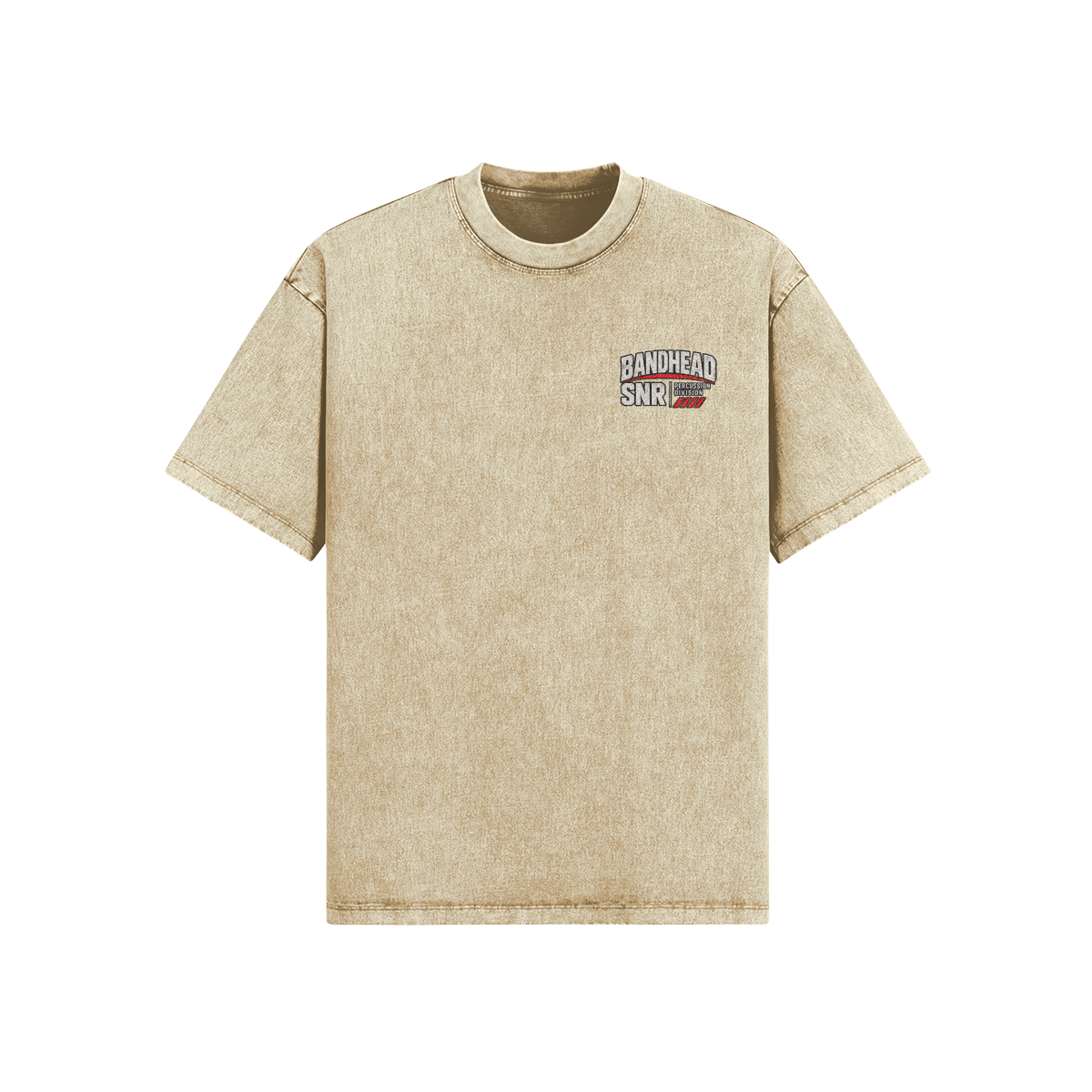 Bandhead Snare Division Tee — Khaki front