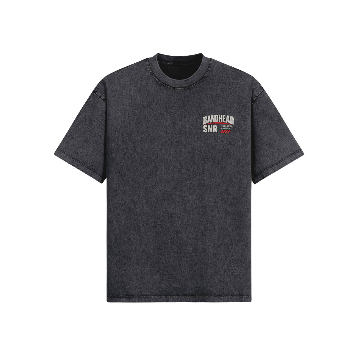 Bandhead Snare Division Tee — Dark Gray front