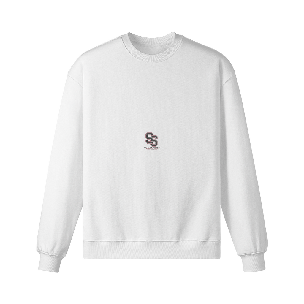 Stadium Society Interlocked SS Badge Heavyweight Crewneck — front