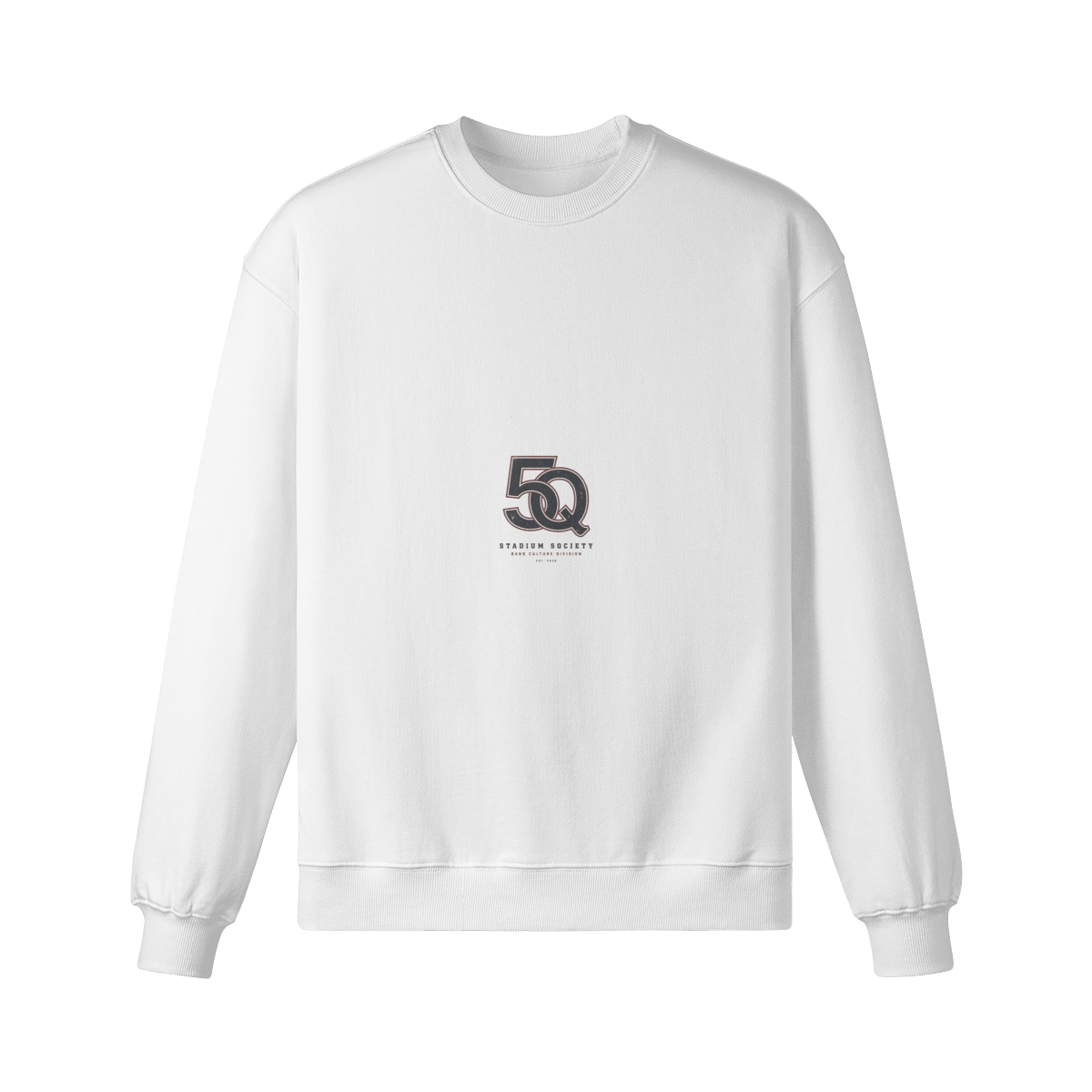 5th Quarter: Interlocked 5Q Badge Heavyweight Crewneck — front