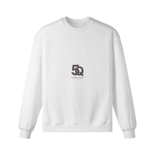 5th Quarter: Interlocked 5Q Badge Heavyweight Crewneck — front
