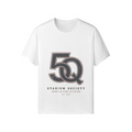 5th Quarter Badge Classic Tee — White — front
